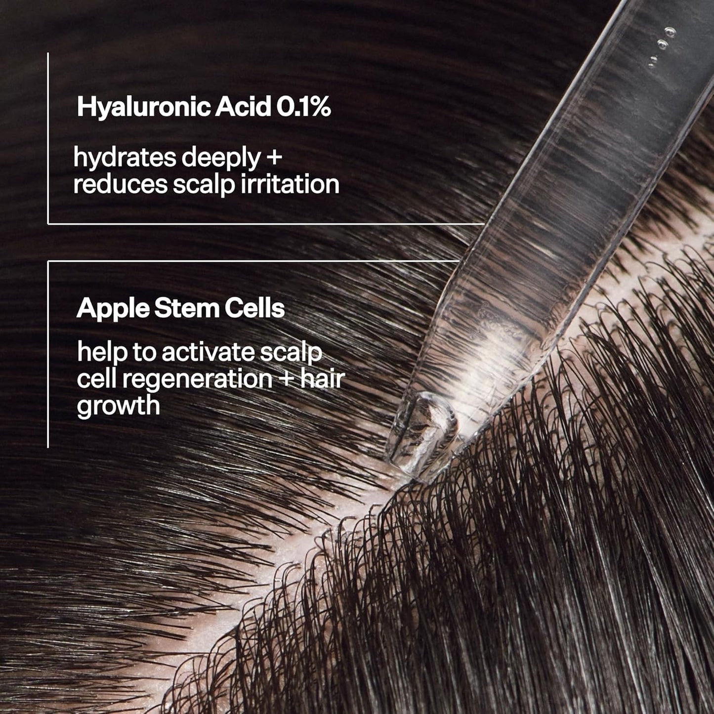 Act+Acre Cold Processed Stem Cell Scalp Serum | For Thicker, Fuller Looking Hair | Apple Stem Cells, Bamboo Extract, Aloe Vera | Strengthen, Hydrate, Reduce Shedding | Vegan, Color Safe | 2.2 Fl Oz